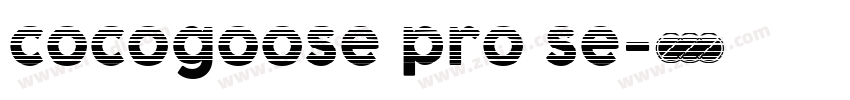 cocogoose pro se字体转换